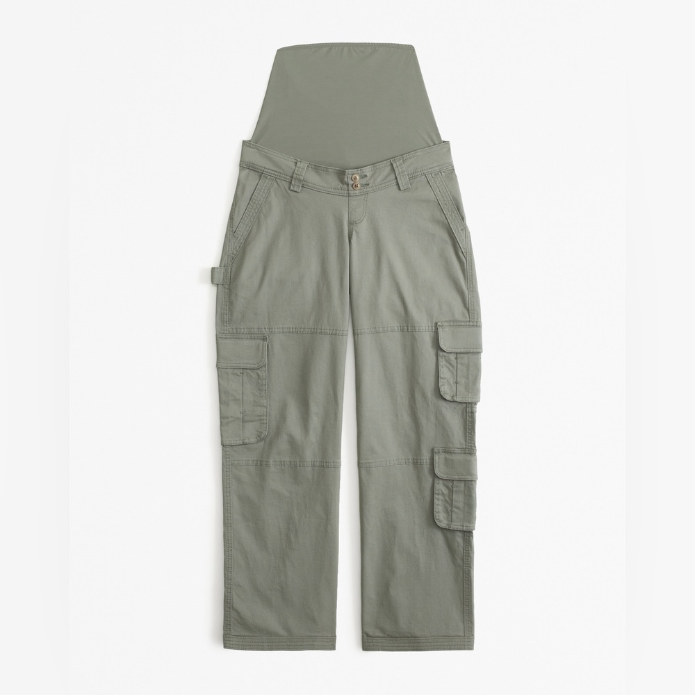 Abercrombie & Fitch Olive Cargo Pants